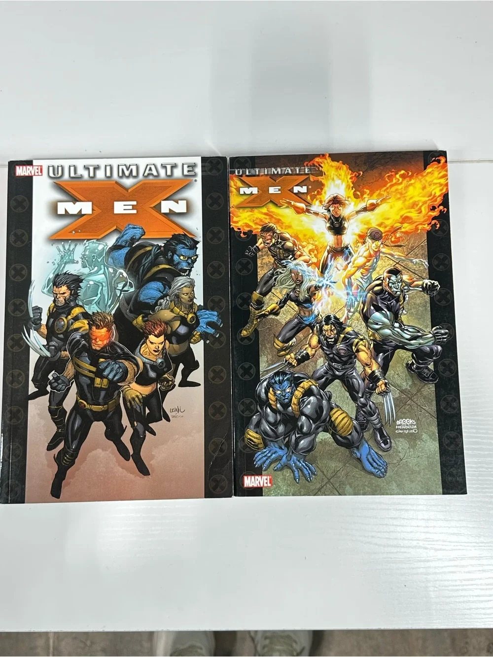 #409 Marvel Trade Paperback Lot Ultimate X-men Volume 1 & 2 Mark Millar